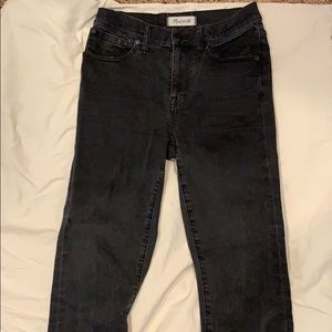 madewell cali demi boot black size 26